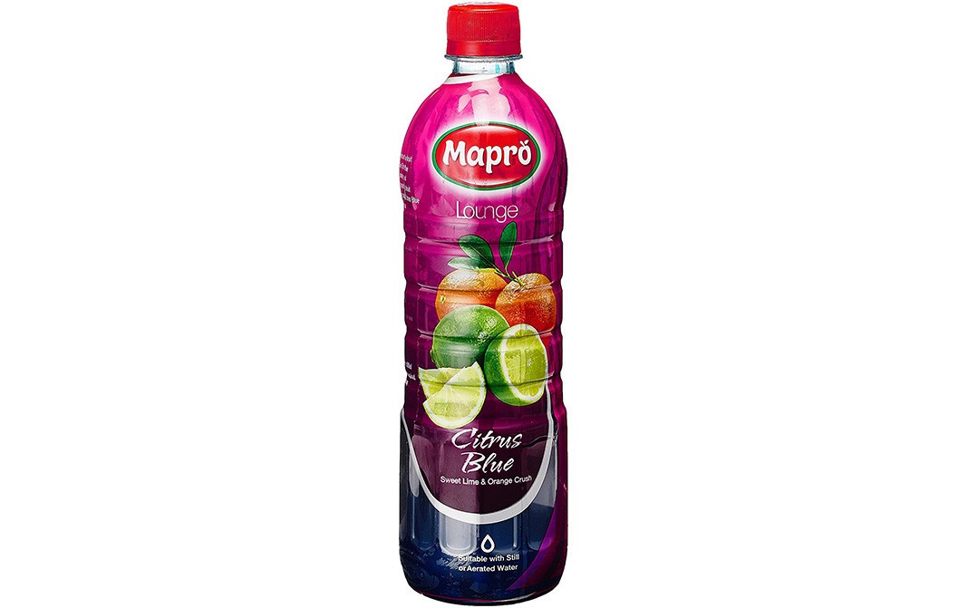 Mapro Lounge Citrus Blue    Plastic Bottle  750 millilitre